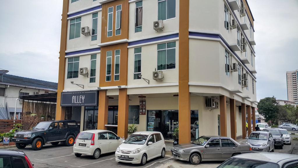 Residence 21 Boutique Inn Miri Exterior foto